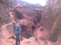 Tarleton hiking Ethiopia