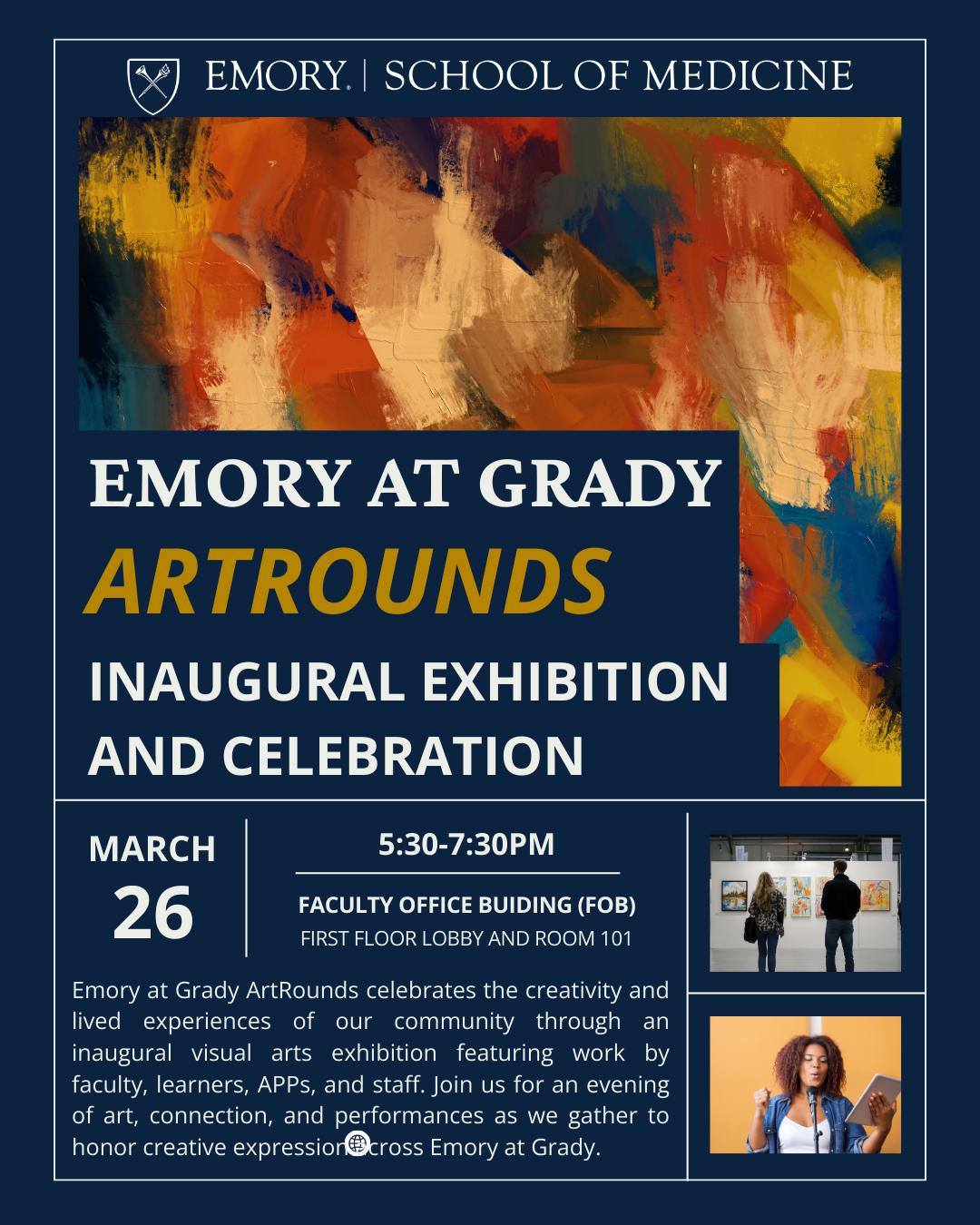 ArtRounds flyer