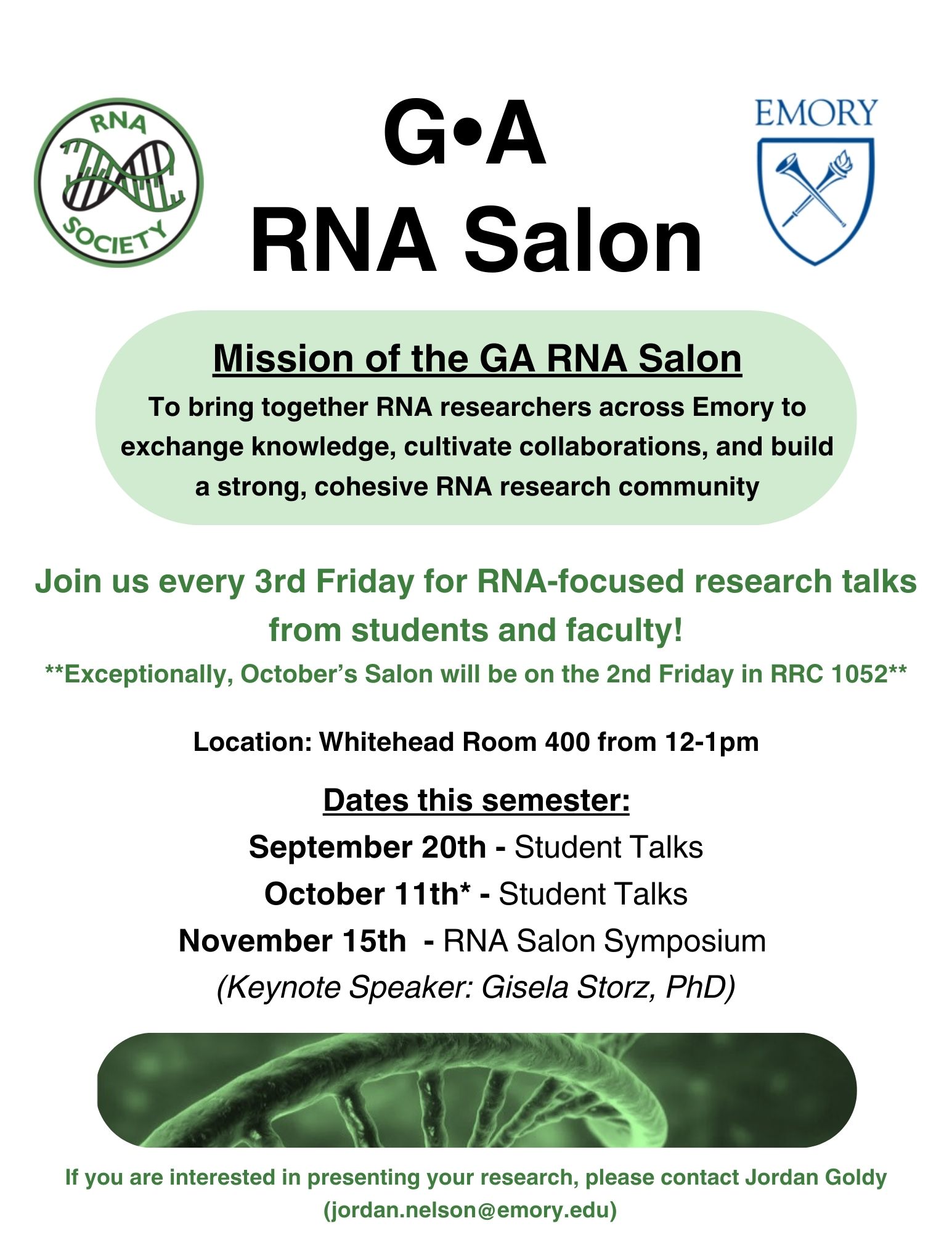 RNA Salon Flyer Info