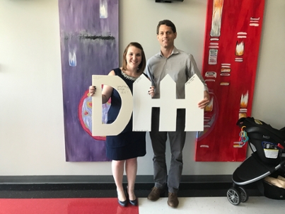 Dr. Emily Rye Weikum and Dr. Ortlund at Emily's Defense 