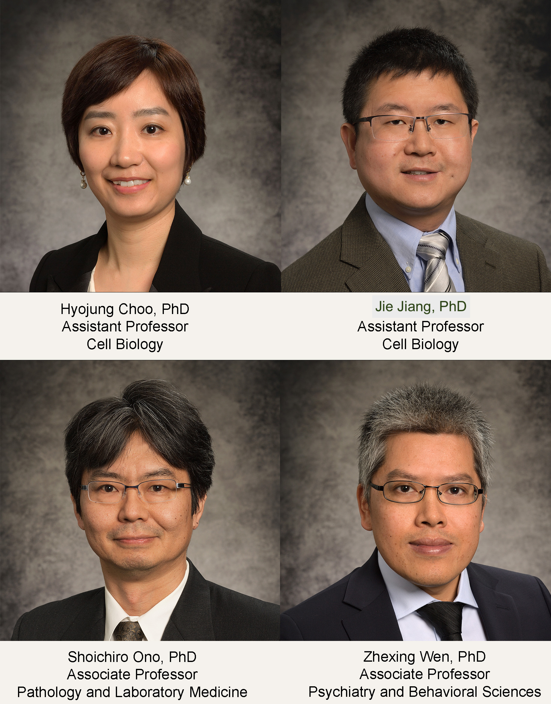 Drs. Choo, Jiang, Ono and Wen