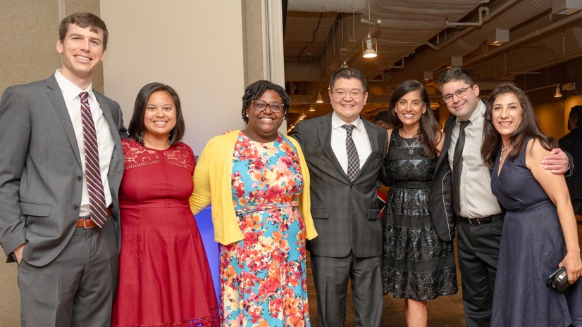 Emory Family Medicine faculty at 2023 graduation ceremony