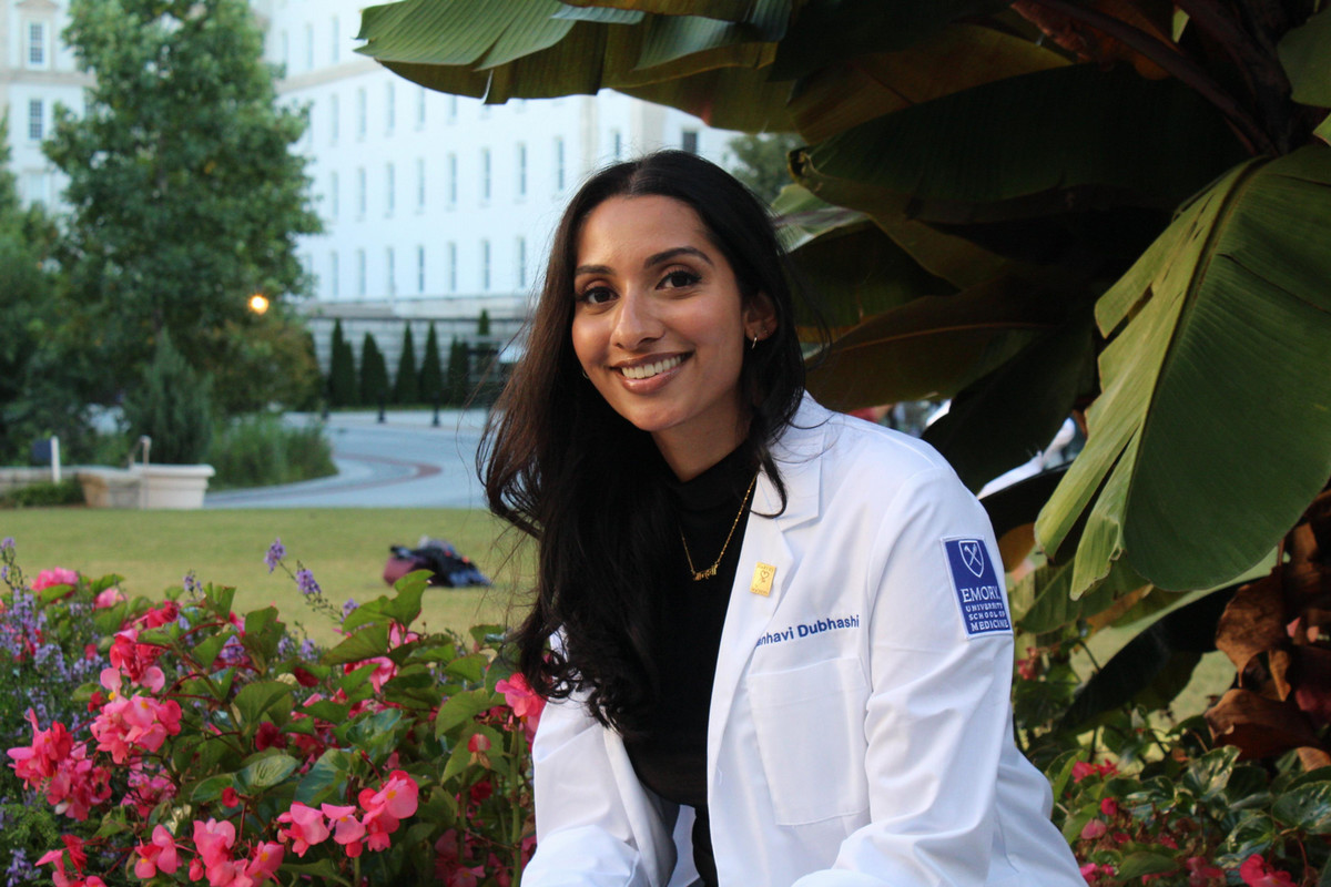 Emory medical student and Amos Scholar Janhavi Dubhashi 
