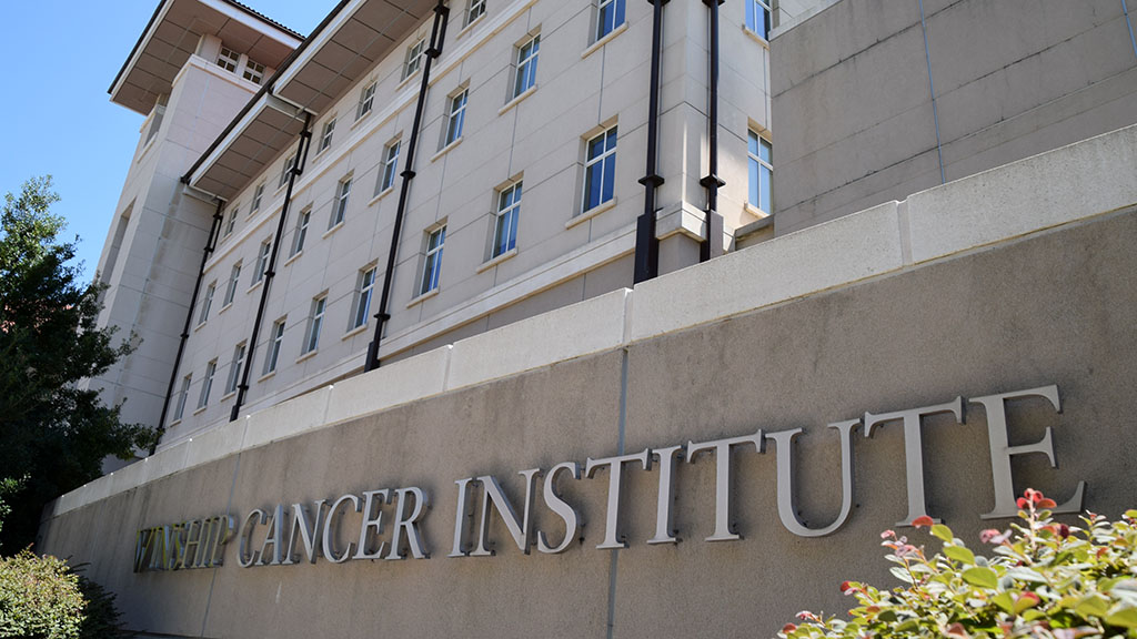 Facade of Winship Cancer Institute