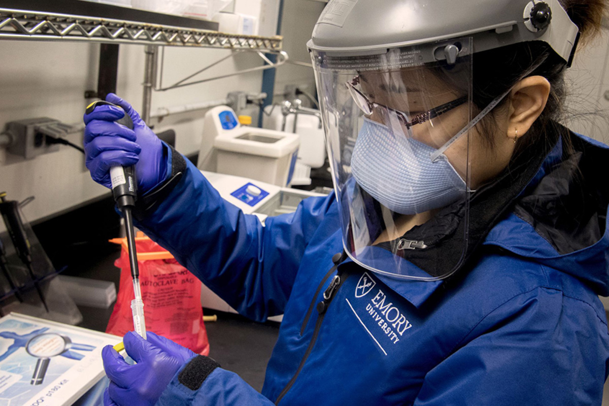 Research lab.