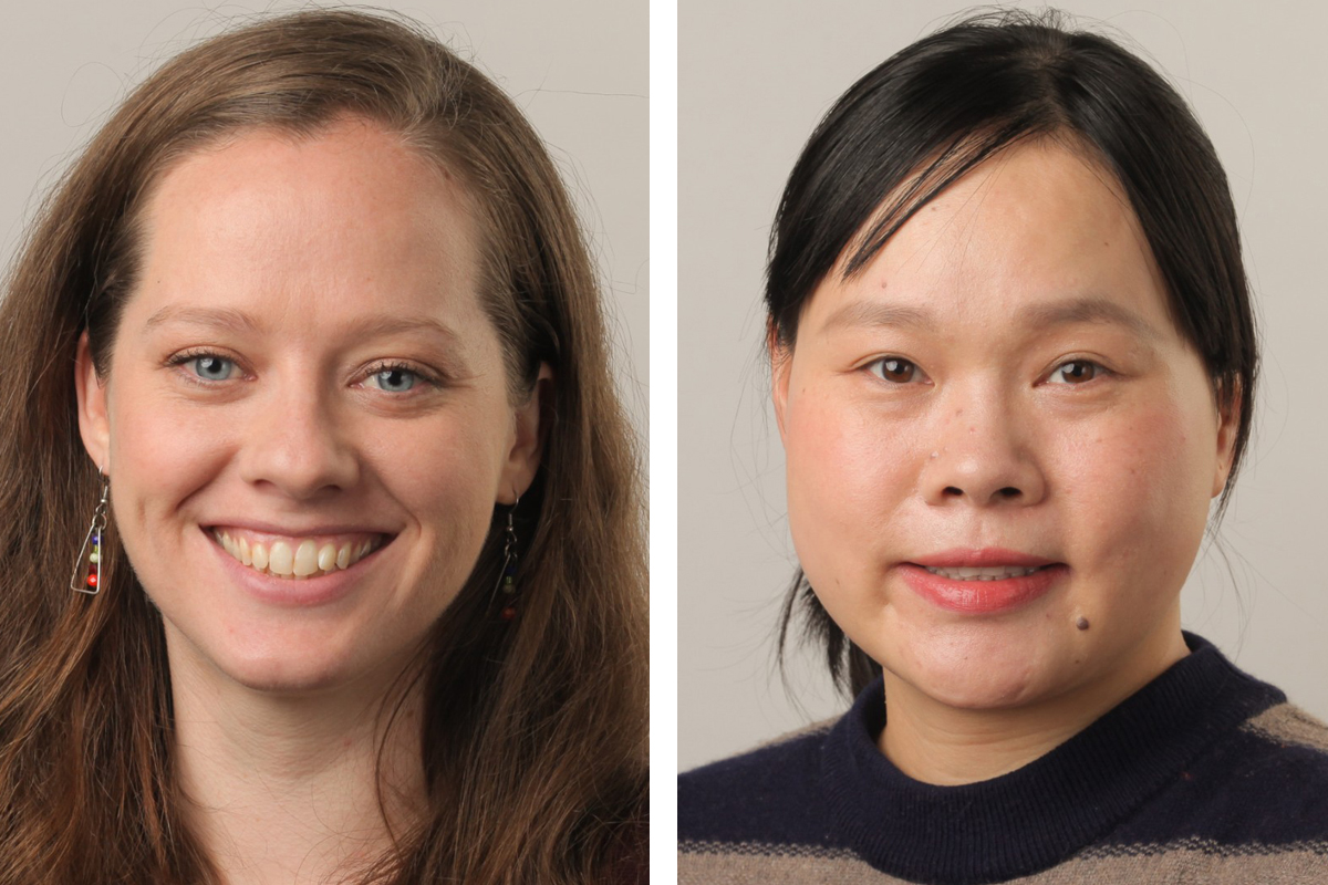 Elizabeth Leslie, PhD, and Jingjing Yang, PhD