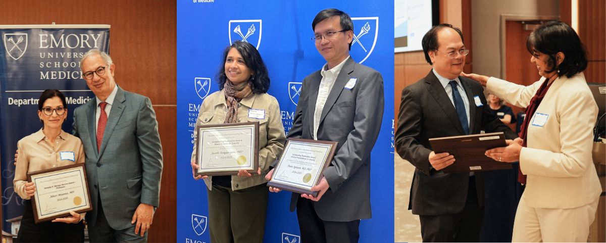 2025 faculty awards banner without division gems