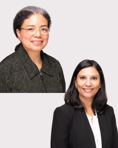 Esmerelda Meyer and Deepika Bhatia