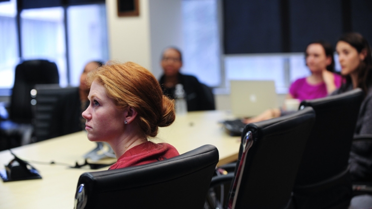 Faculty in Conference Room