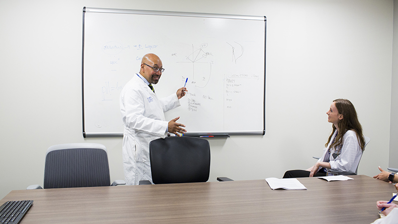 Hospital Medicine faculty in a conference room