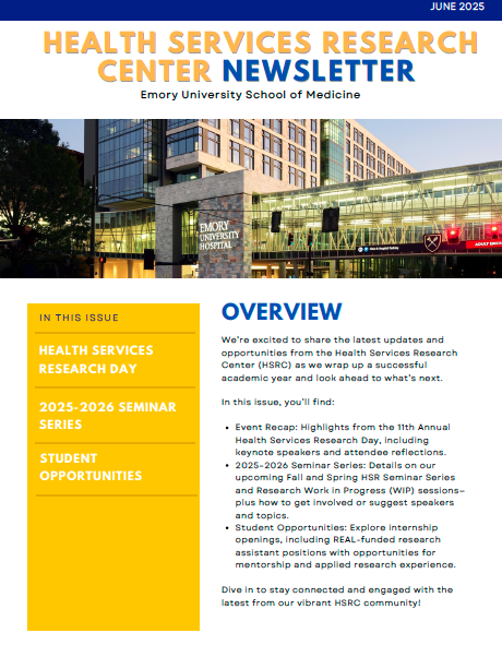 HSRC Newsletter 2025 June 