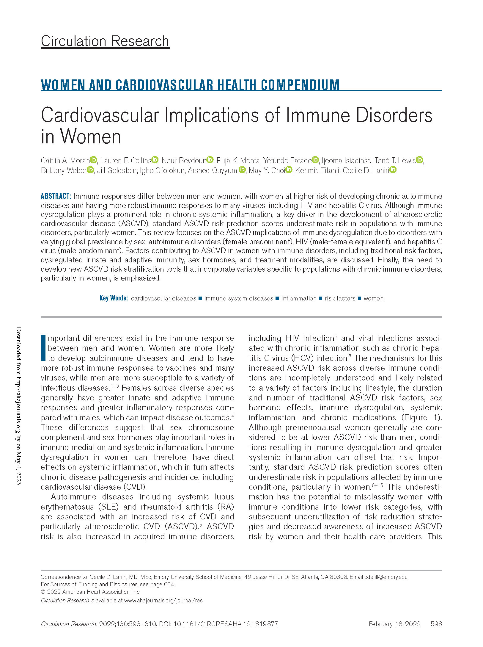 cardiovascularimplications