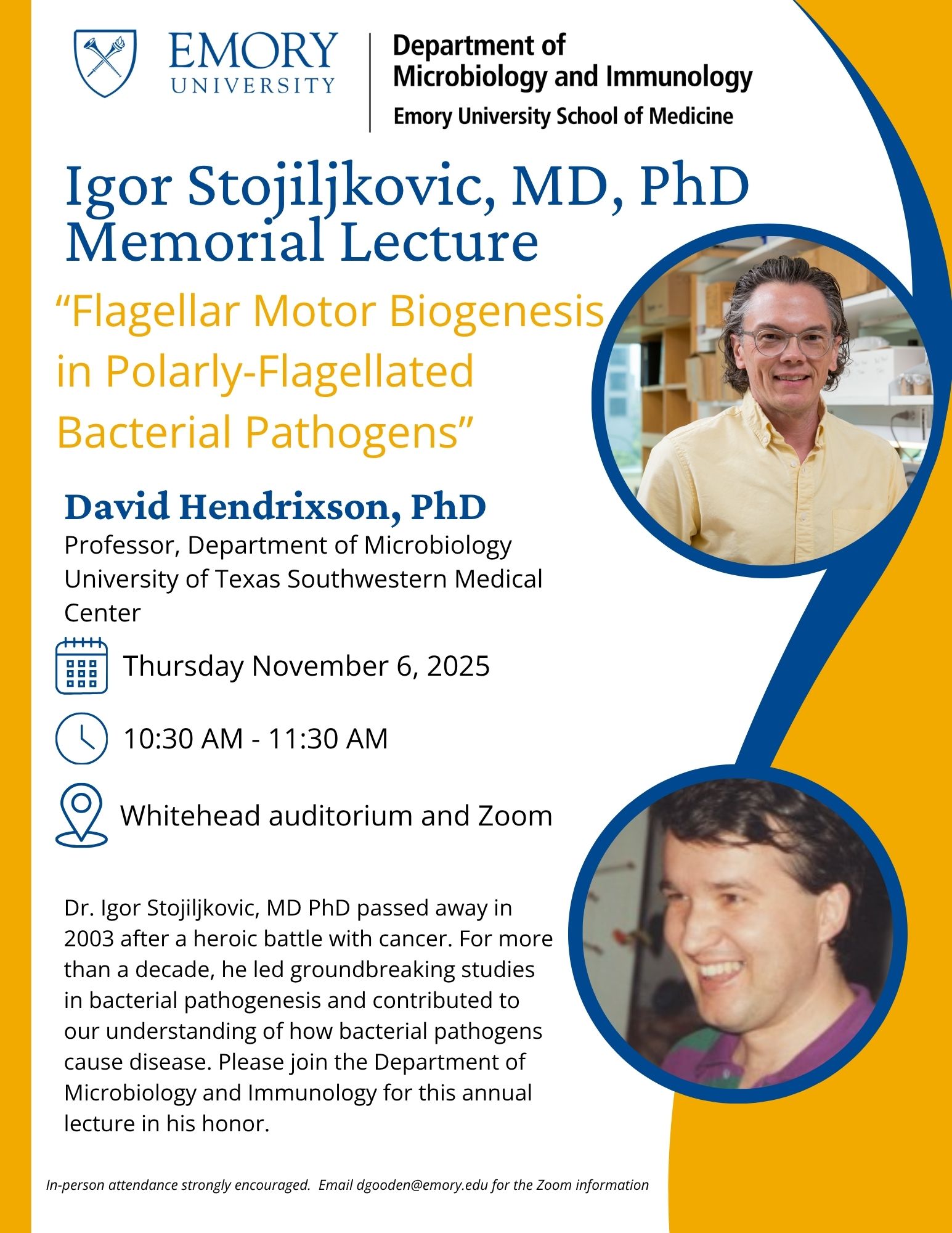 lecture flyer