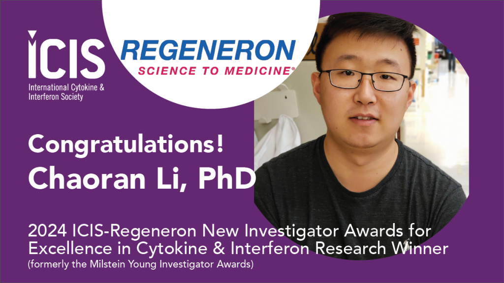 ICIS Renegeron award - Dr. Chaoran Li