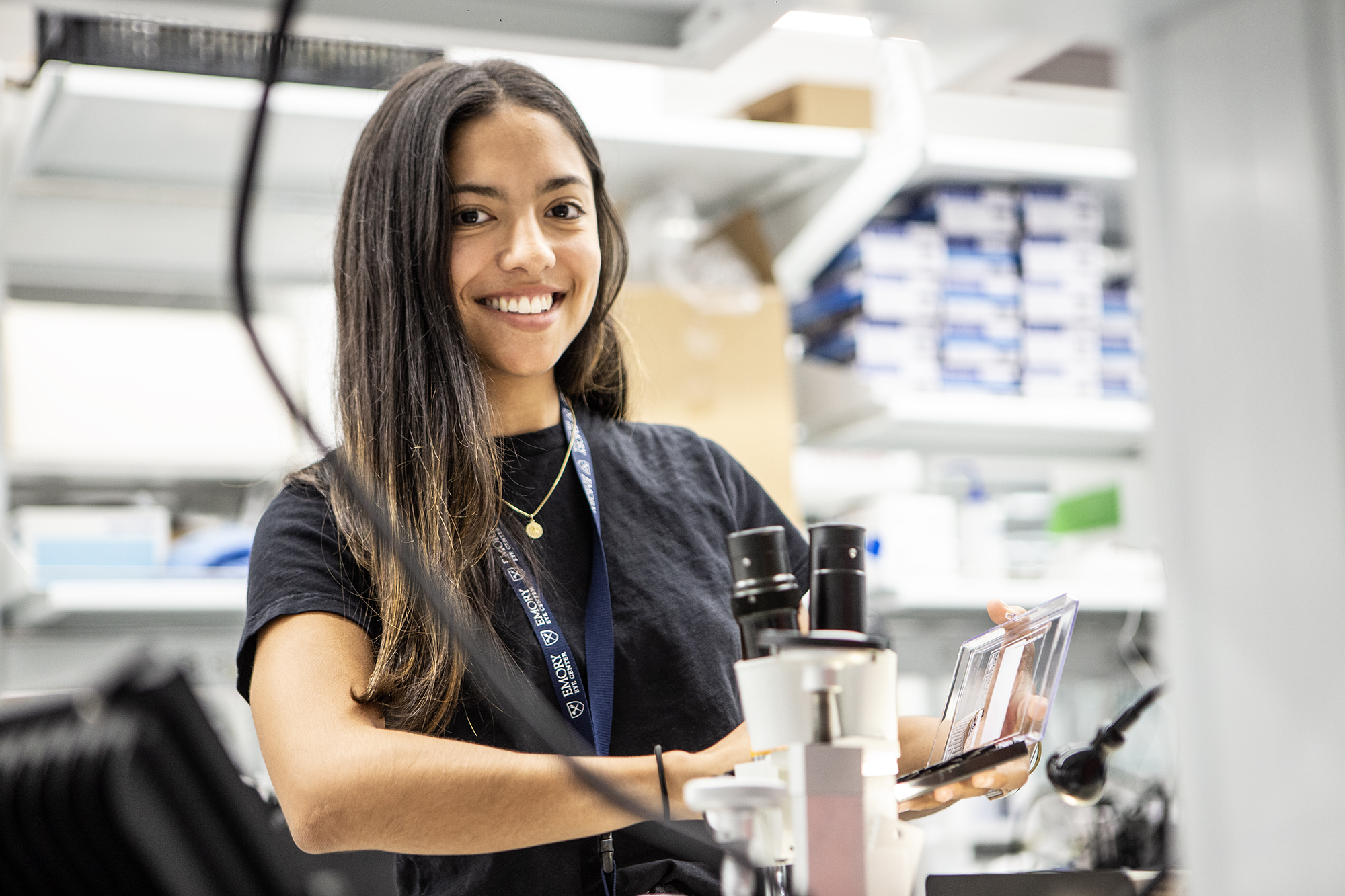 DEI Intern Ana Diaz doesn't let hard work distract her