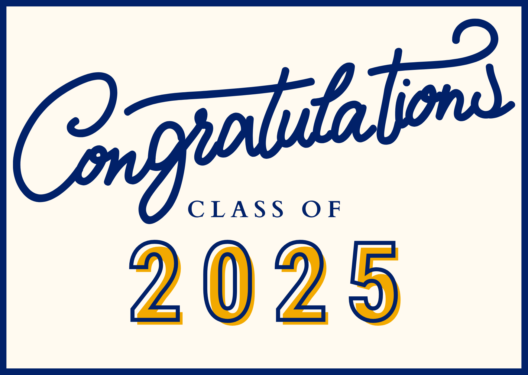 Class of 2025 News Banner