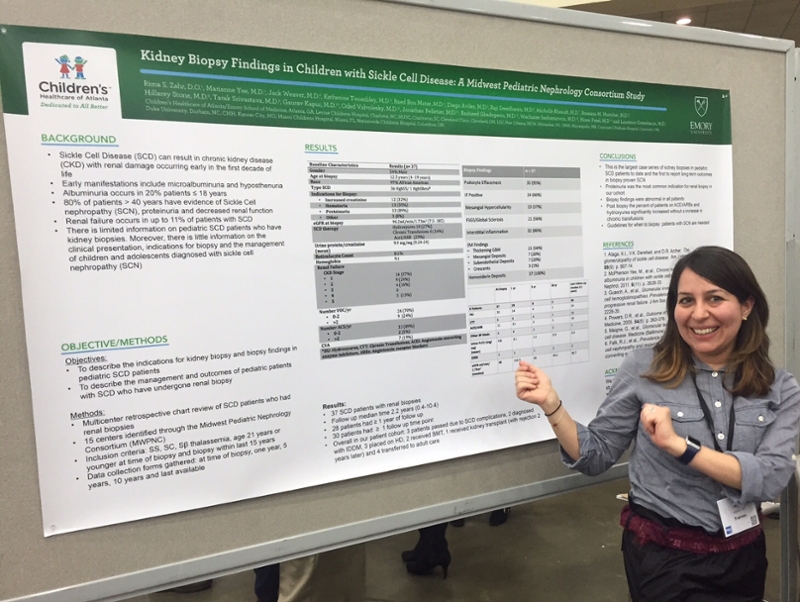 Nephrology fellow poster presentation