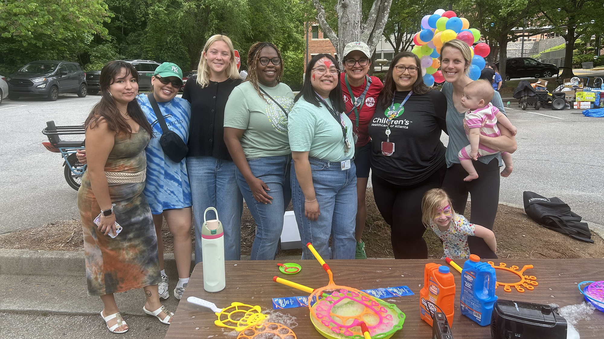 Lab at carnival