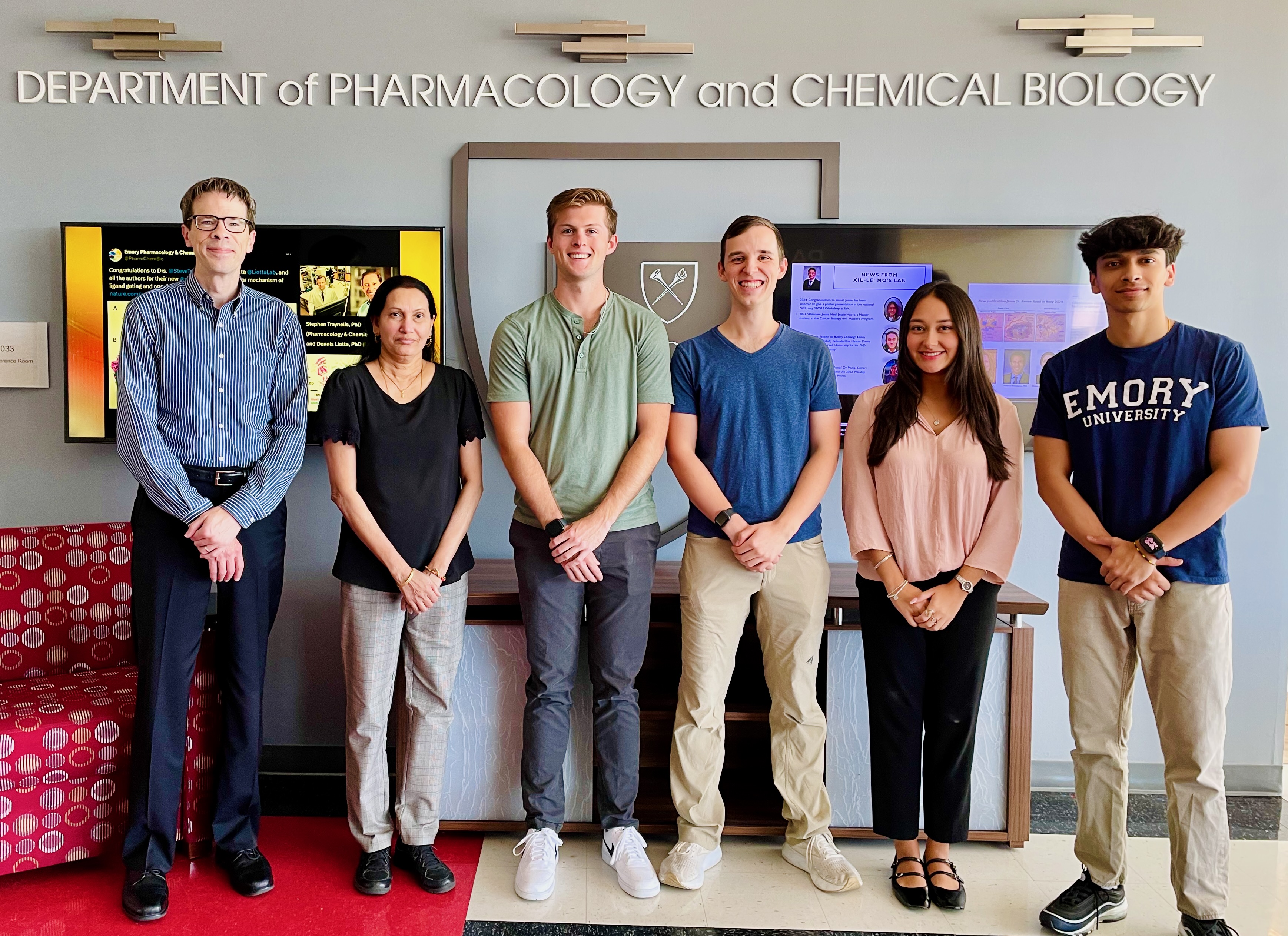 group shot of several people standing