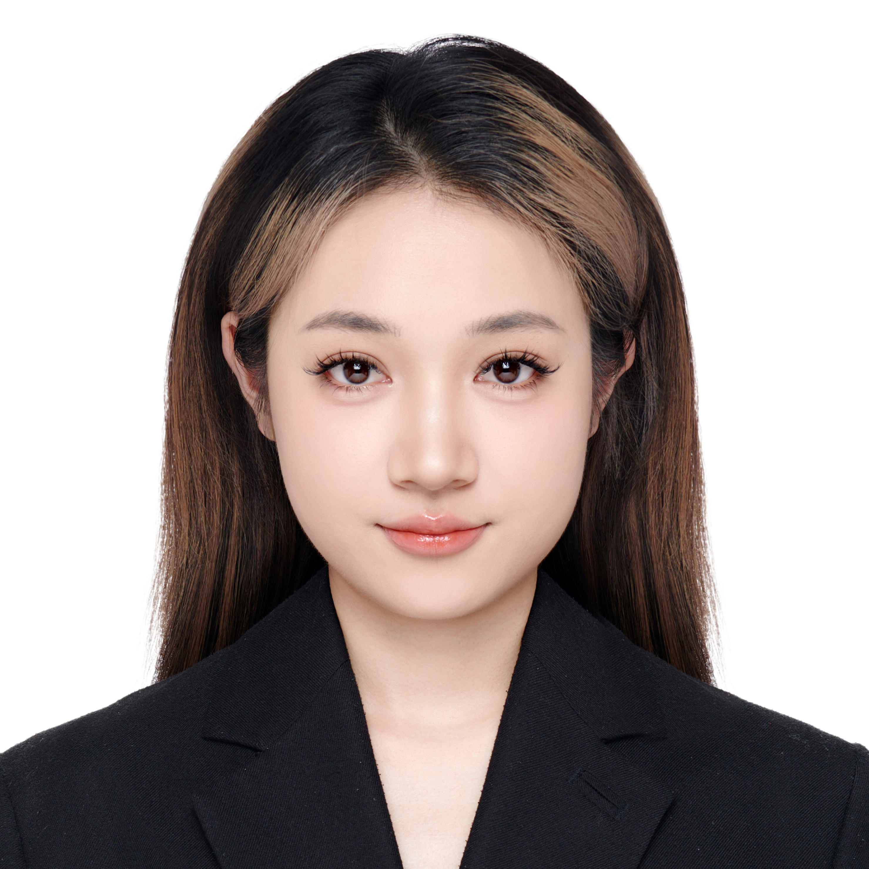 headshot of woman in black jacket