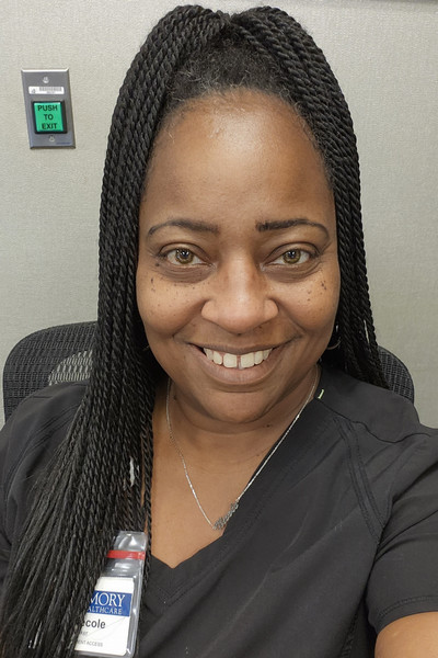 smiling person