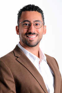 smiling person