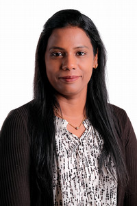 smiling person