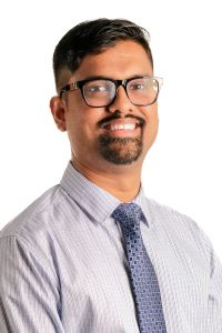 smiling person