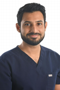 smiling person