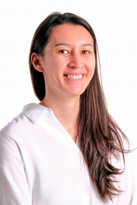 smiling person
