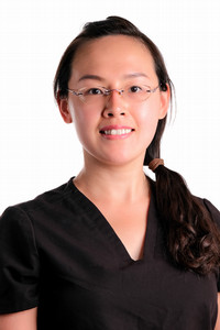 smiling person