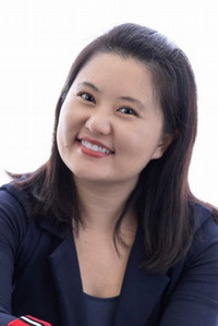 smiling person