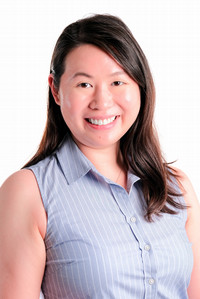 smiling person