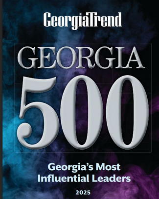 magazine cover says Georgia Trend Georgia 500