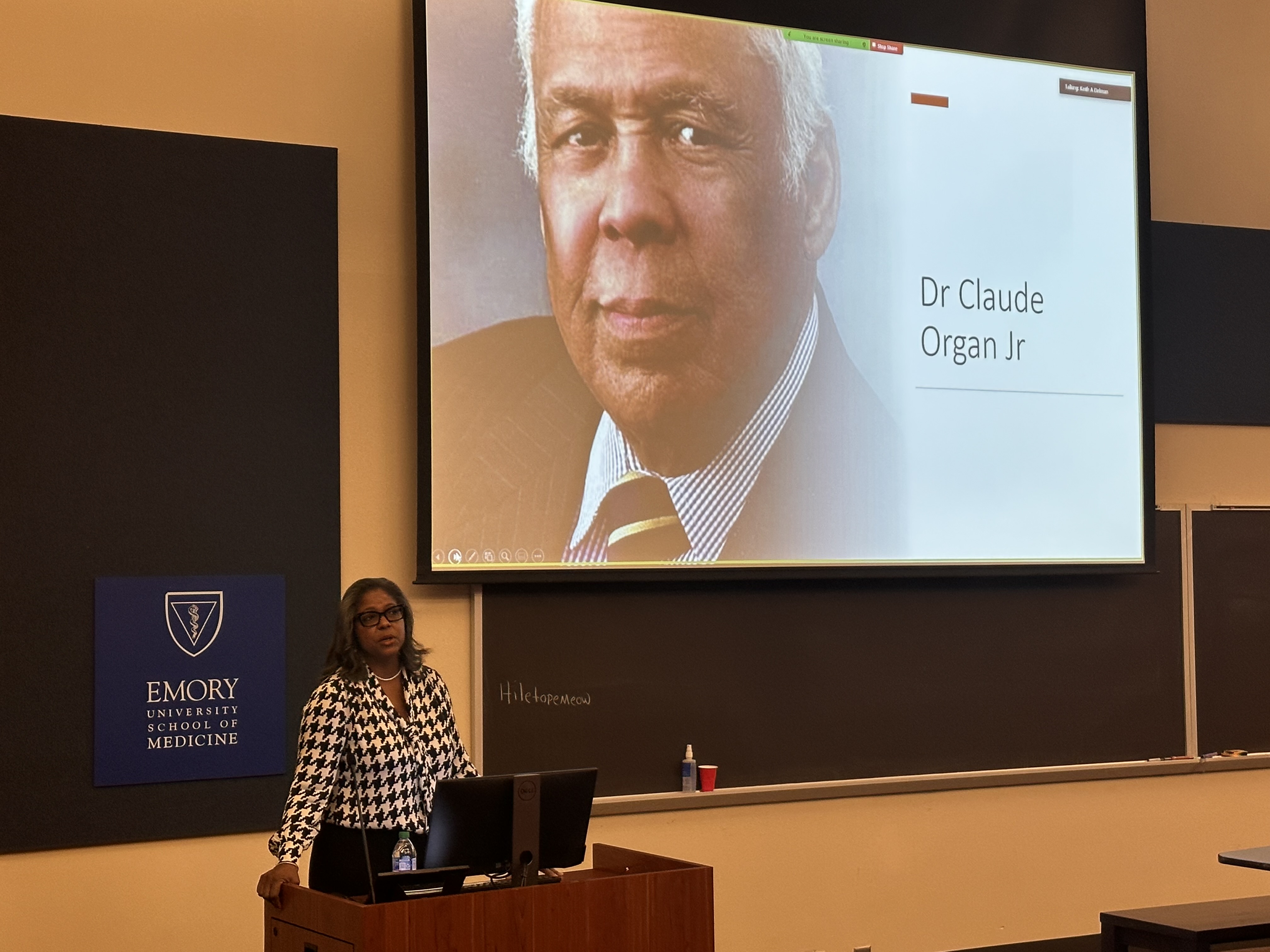 Dr. Andrea Hayes Dixon - Claude Organ Lecture