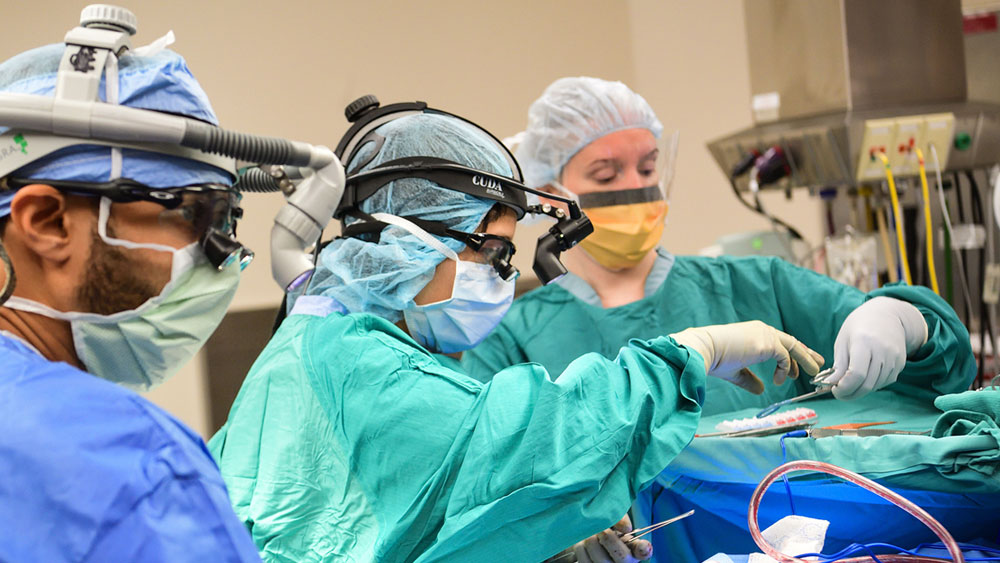 Surgical team.
