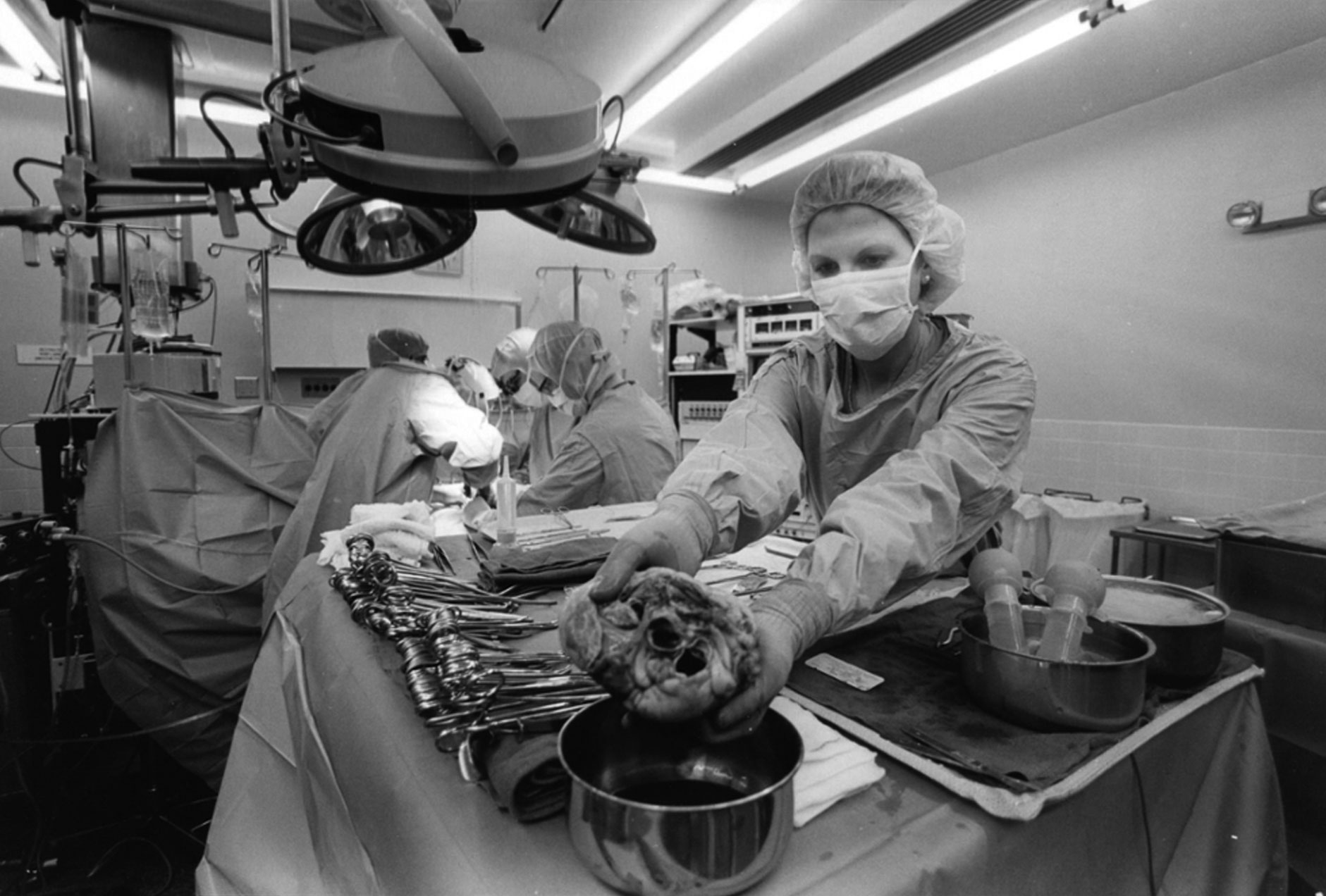 First heart transplant at Emory.