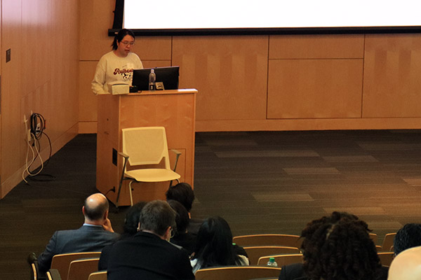 Liu Peng  gave a presentation at Urology department retreat, April 2025
