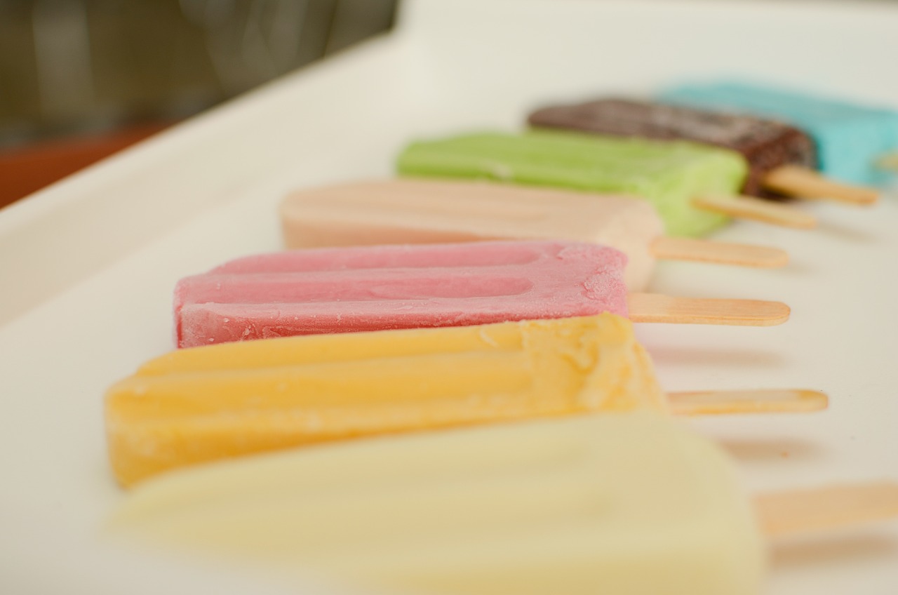 Colorful Popsicles