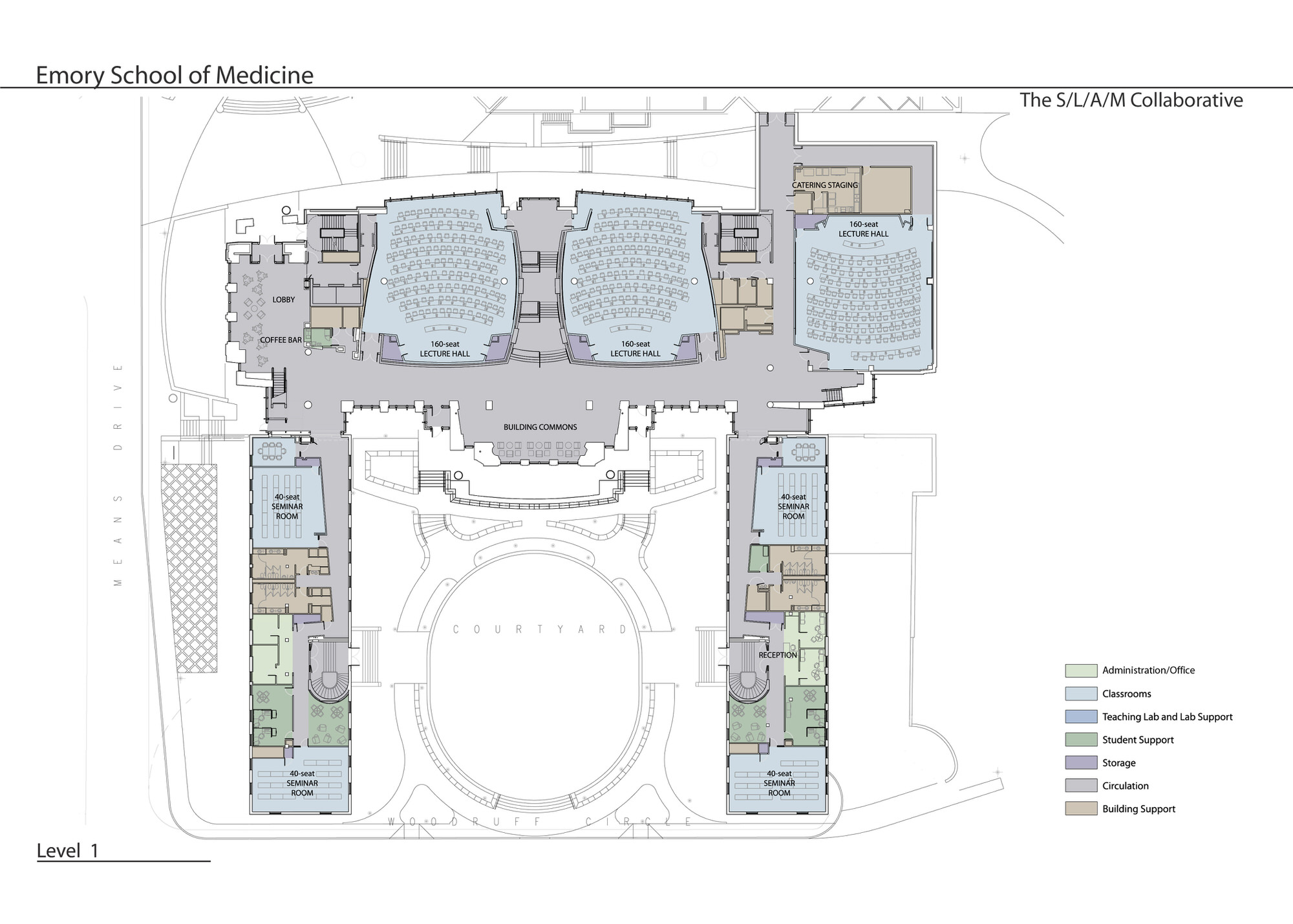 Building floor plan