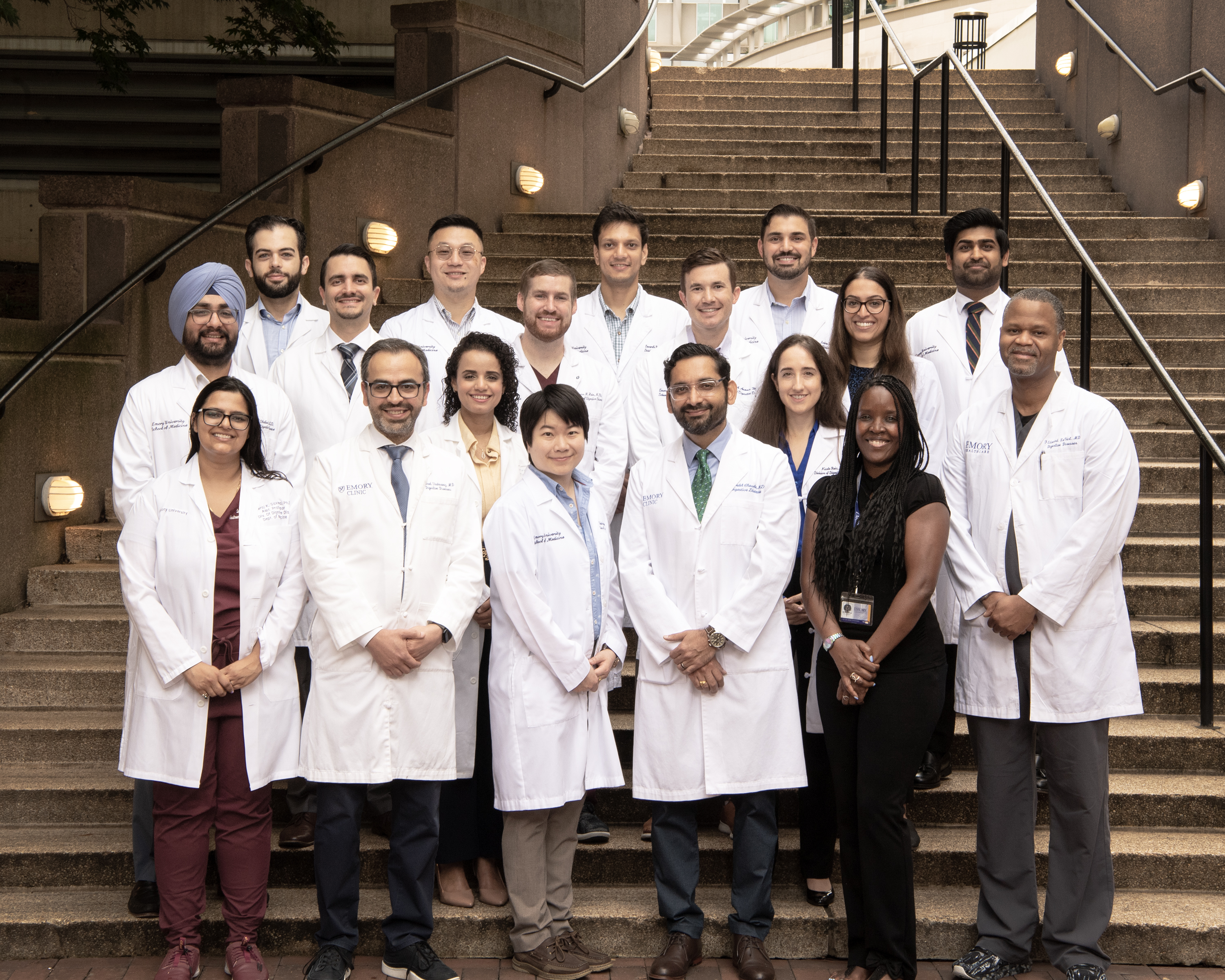 Digestive Diseases fellows group photo